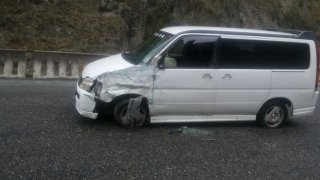 На автодороге Бишкек-Ош произошло ДТП <b>(фото)</b>
