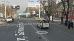 Бишкекчанин просит убрать пешеходный переход на Байтик Баатыра-Кулатова. Фото