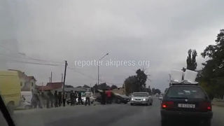 В селе Александровка произошло ДТП с участием трех машин <i>(видео)</i>