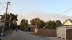 Вся Нижняя Ала-Арча в дыму. Видео жительницы