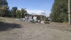 На Лермонтова не убирают мусор. Фото