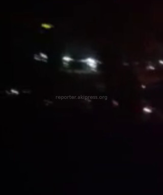 В мкр Асанбай из-за отсутствия ночного освещения произошло ДТП (видео)