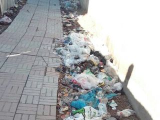 В южной части парка им.Ататюрка и за стеной Западного автовокзала близ «Тазалыка» навален мусор, - бишкекчанин (фото)