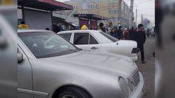 Бишкекчанин жалуется на таксистов возле Ошского рынка