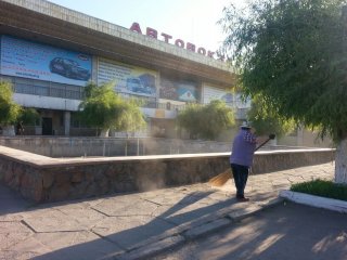 Утренний автовокзал в Бишкеке. Фотографии от читателя  <b>(фото)</b>
