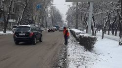 «Тазалык» почистил дороги в центре города, - мэрия. Фото