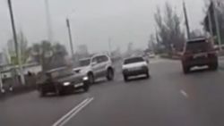 Столкновение Lexus GX 470 и «Ауди» попало на видео