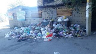 В Маевка «Тазалык» не забирает мусор. Это территория Аламединского района, - мэрия