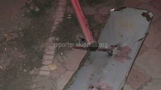 «Бишкекасфальтсервис» отремонтирует знак на Садырбаева