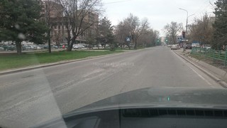 Житель Бишкека вновь жалуется на ямы по ул.Шабдан Баатыра (фото)