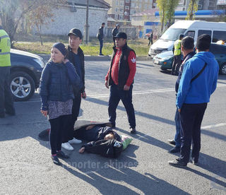 В Бишкеке машина сбила ребенка <i>(фото)</i>