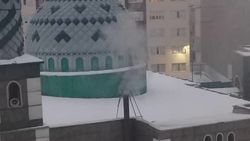 Чем топят мечеть Айша в 12 мкр? - горожанин