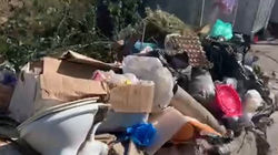 Огромная свалка мусора на Тверской. Видео