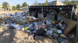 Гора мусора возле рынка «Мадина». Фото