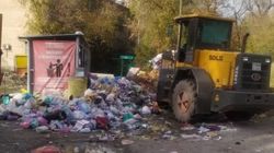 «Тазалык» вывез мусор в 8 мкр. Фото