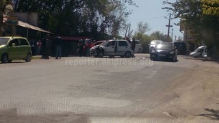 По ул.Суйунбаева в Оше произошла авария <i>(фото)</i>