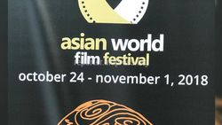 На главных улицах Лос-Анджелеса висят баннеры Азиатского кинофестиваля, где планируют показ кыргызстанских фильмов <i>(фото)</i>