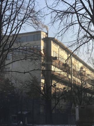 Читательница жалуется на дым в центре Бишкека <i>(фото)</i>