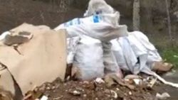 Житель Таласа жалуется на свалку на улице Сарногоева. Видео