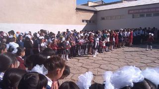 В кочкорской школе прошло торжественное мероприятие в День знаний (фото)