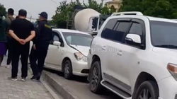 В Бишкеке произошло ДТП. Пострадала пожилая женщина
