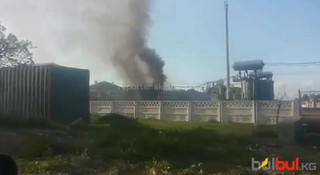 Возле посольства Китая горит часть подстанции <i>(видео)</i>