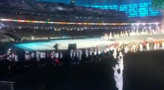 Видео — Сборная Кыргызстана на церемонии закрытия Игр исламской солидарности в Баку