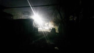 Жители Оша благодарят службы мэрии за освещение дворов (фото)