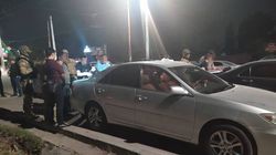 Фото, видео — Как задерживали милиционеров на Ахунбаева-Малдыбаева
