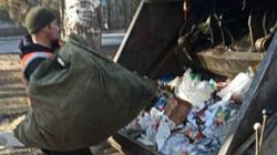 «Тазалык» убрал мусор в 4 мкр после жалоб горожанина. Фото