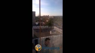 Видео — Вентилятор магазина техники в Бишкеке сильно шумит