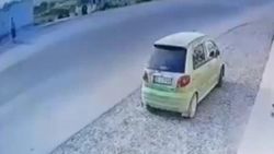 В Базар-Коргоне машина слетела с дороги. Видео