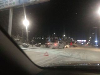 На магистрали ночью произошла авария <i>(фото)</i>