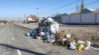 «Тазалык» убрал мусор на Шералиева после жалобы горожанина