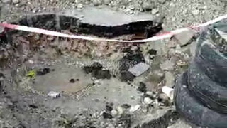 «Бишкекводоканал» выкопал асфальт на новой дороге на Ажыбек Баатыра, восстанавливать будет китайская сторона, - мэрия