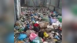В сузакском мкр Черемушки на протяжении многих лет не вывозится мусор возле образовательных учреждений, - житель <i>(видео)</i>