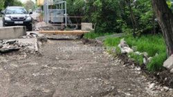 ОАО «Бишкектеплосеть» восстановит асфальтовое покрытие с улучшением погодных условий