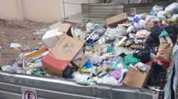 В мкр. Улан-2 жильцы многоквартирных домов организовали свалку мусора в неположенном месте (фото)