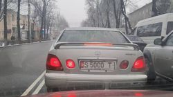 В Бишкеке замечена еще одна «Тойота» с подложными номерами, - очевидец