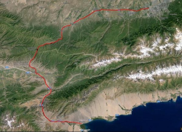 Кыргызстан предлагает Казахстану ускорить подписание соглашения о строительстве  автодороги  Чолпон-Ата—Алматы — Tazabek
