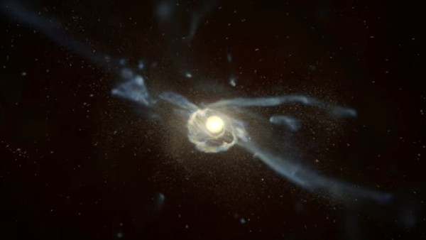 Историю Вселенной от Большого взрыва до нашего времени показали за 10 минут