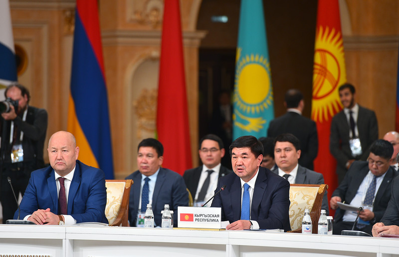 Премьер М.Абылгазиев: Кыргызстан готов консолидировать усилия и активно работать в рамках цифровой повестки ЕАЭС — Tazabek