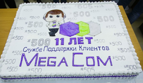 Служба поддержки клиентов MegaCom отпраздновала своё 11-летие — Tazabek