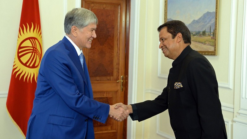 А.Атамбаев обсудил с главой компании Chaudhary Group Б.Чаудхари вопросы привлечения инвестиций в Кыргызстан — Tazabek
