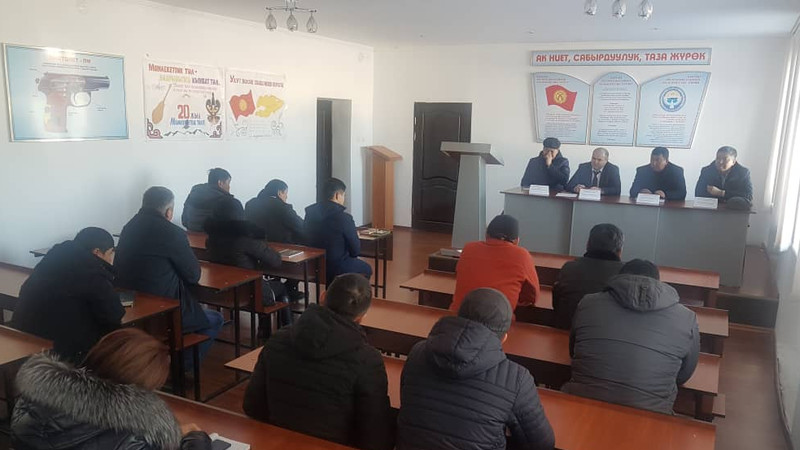 Сотрудники ГСБЭП встретились с бизнесменами 2 районов Чуйской области — Tazabek