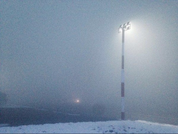 В ночь на пятницу, 23 декабря, город Ош окутал густой туман — Tazabek