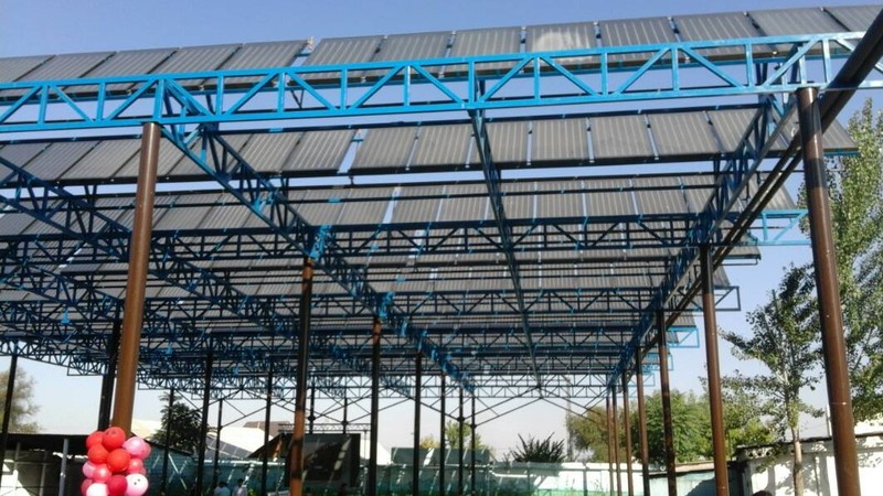 На территории котельной «Орто-Сай» установят 115 солнечных панелей общей мощностью 0,164 МВт — Tazabek