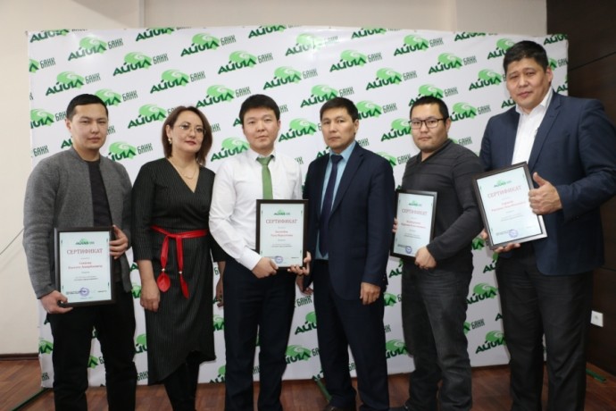 ОАО «Айыл Банк» наградило победителей конкурса на лучшее предложение по улучшению качества обслуживания — Tazabek