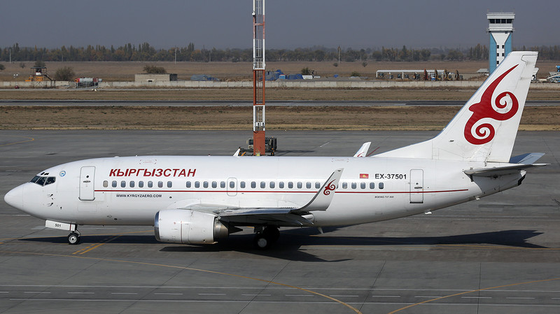 В I квартале кыргызскими авиакомпаниями перевезено 311,4 тыс. пассажиров, в том числе по международным рейсам - 155,3 тыс., - Минтранс — Tazabek