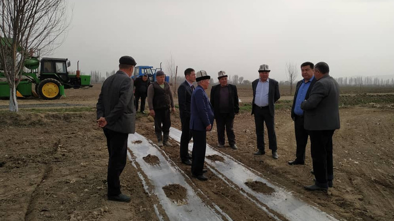 Весенне-полевые работы из-за климатических условий в этом году в южных областях Кыргызстана начались раньше обычного срока, - Минсельхоз — Tazabek